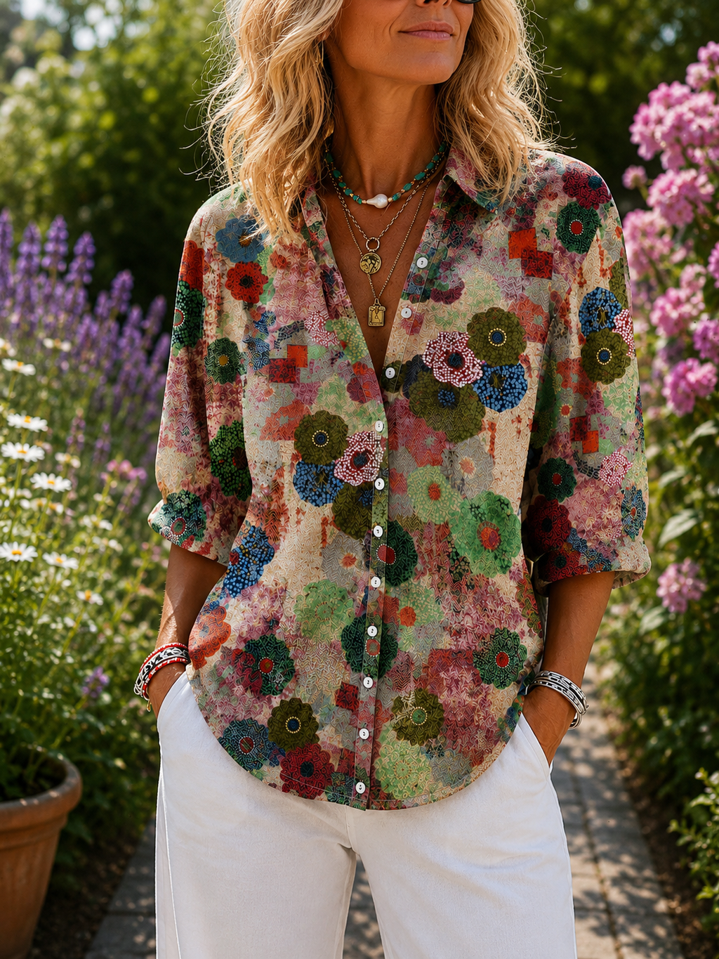 Lea | Blusa Floreale Botanica