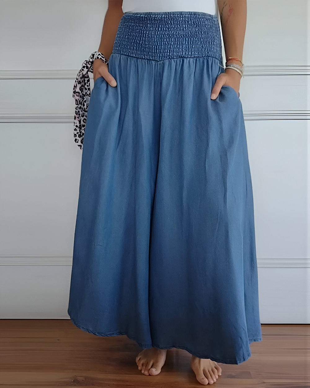 Adalgisa | Gonna Maxi con Vita Arricciata