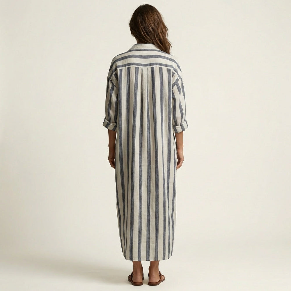 Graziella | Abito Maxi a Righe