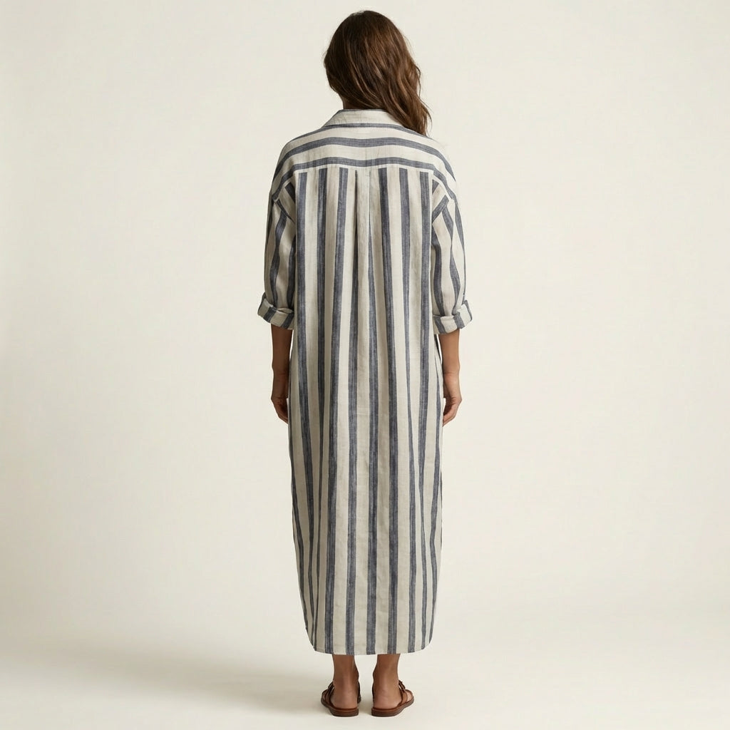 Graziella | Abito Maxi a Righe
