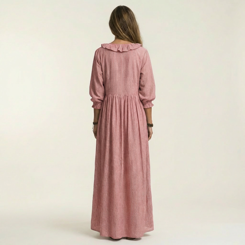 Anita | Abito Maxi con Rouches