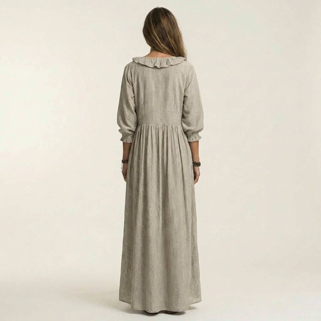 Anita | Abito Maxi con Rouches
