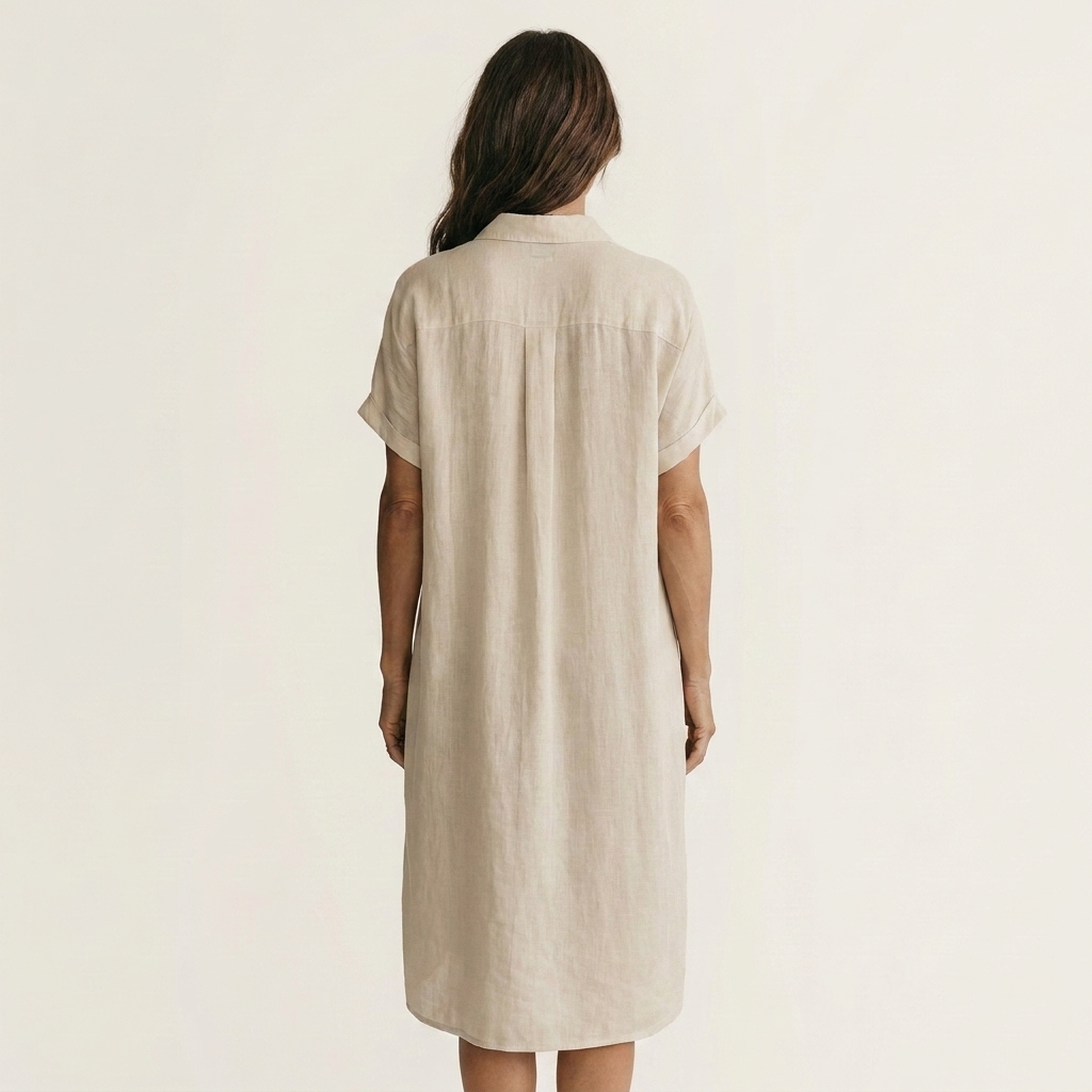 Eloisa | Abito Camicia Midi con Bottoni