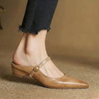 Luna | Mules Mary Jane a Punta