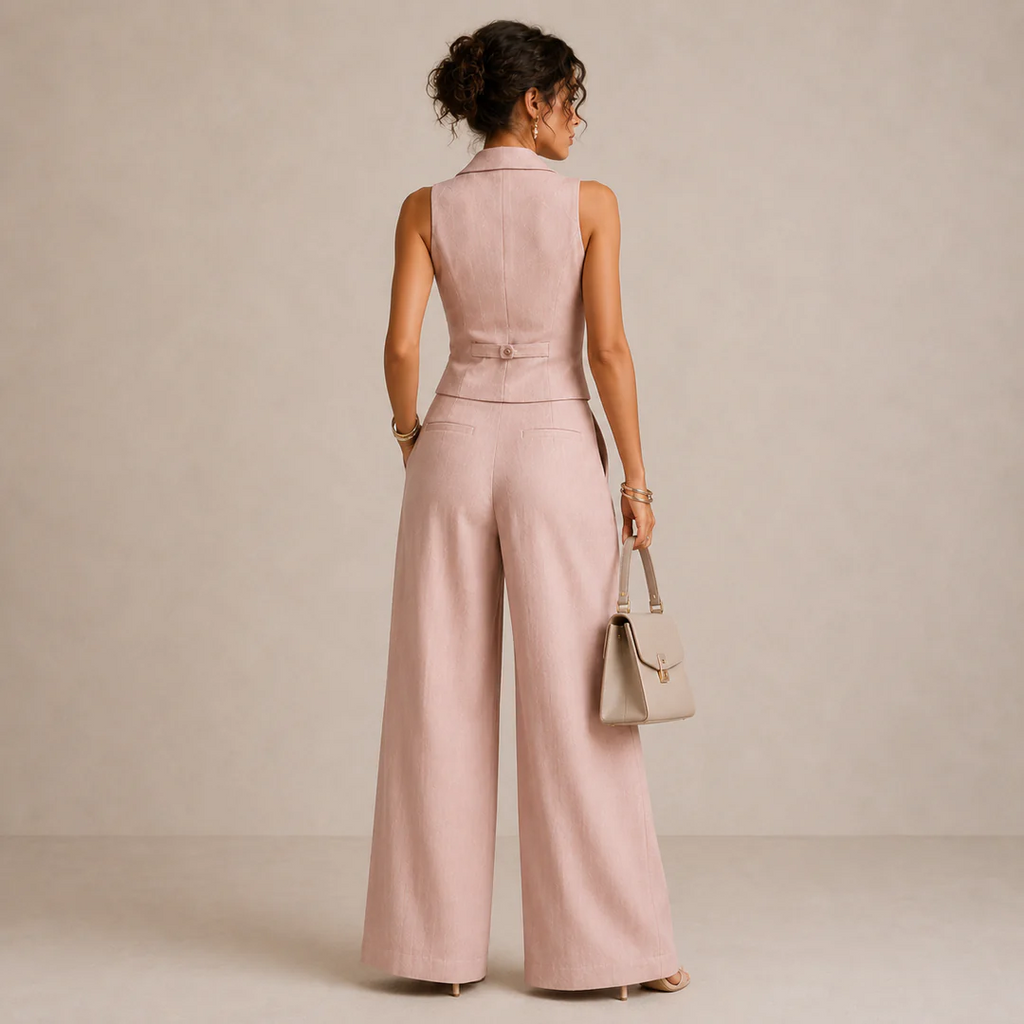 Daniela | Completo Due Pezzi con Gilet Elegante