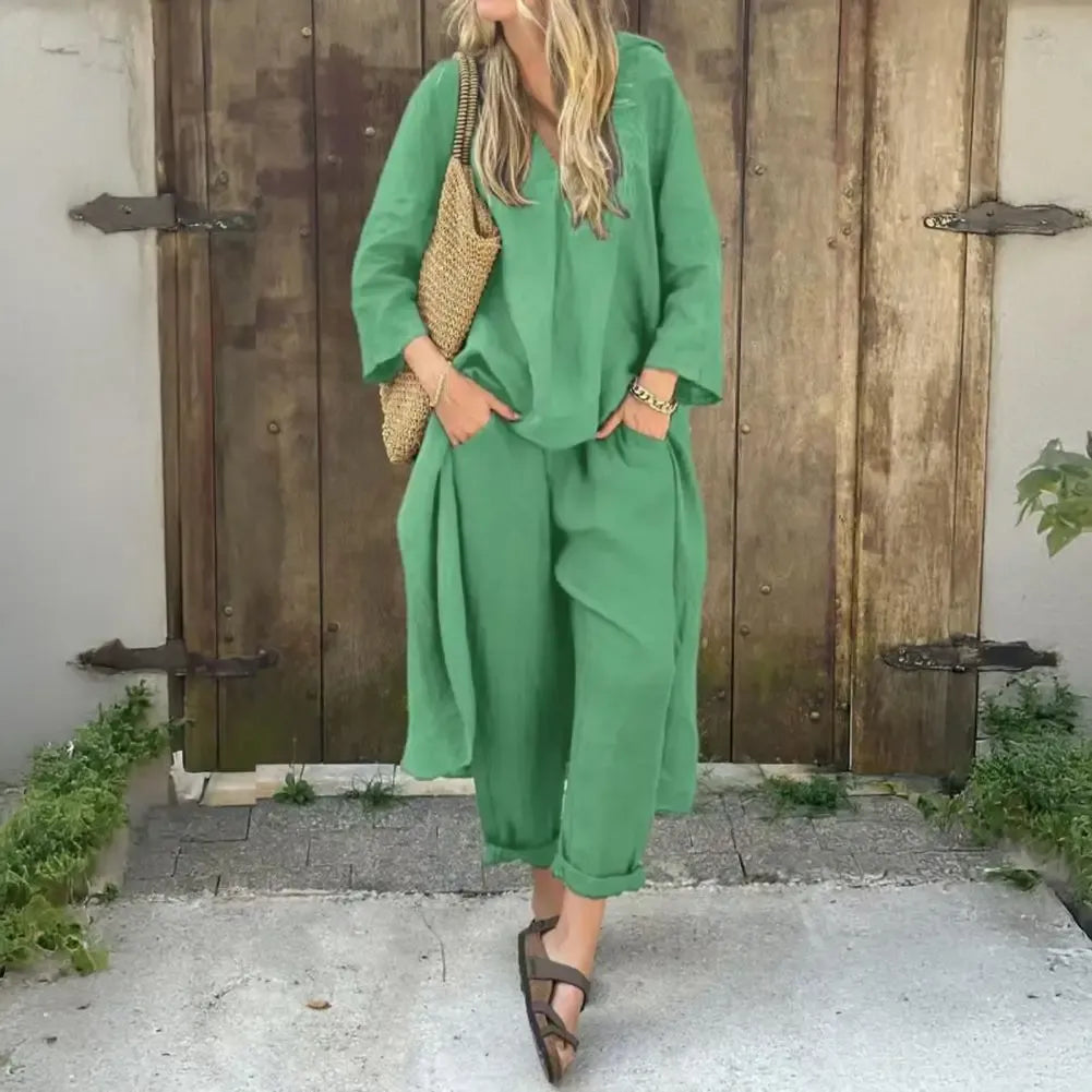 Nicole | Completo Elegante con Tunica e Pantaloni