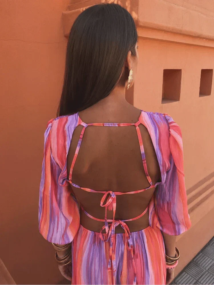 Paloma | Abito elegante con tagli